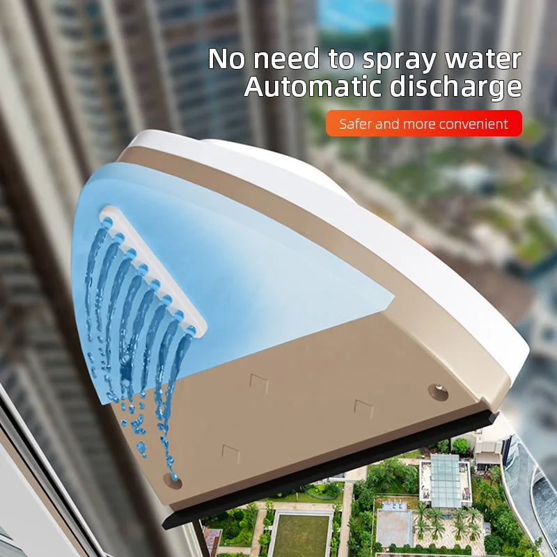 Carvallo Magnetisk Fönsterputsare | För Enkel- & Dubbelglas | Vattensug med Magnetkraft | Välj mellan 4 varianter