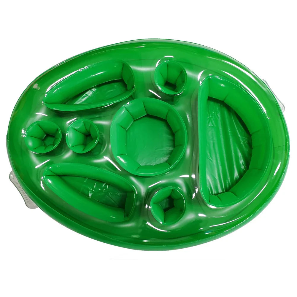 Carvallo | Uppblåsbar dryckeshållare pool | Anti-tipp design | För burkar & flaskor