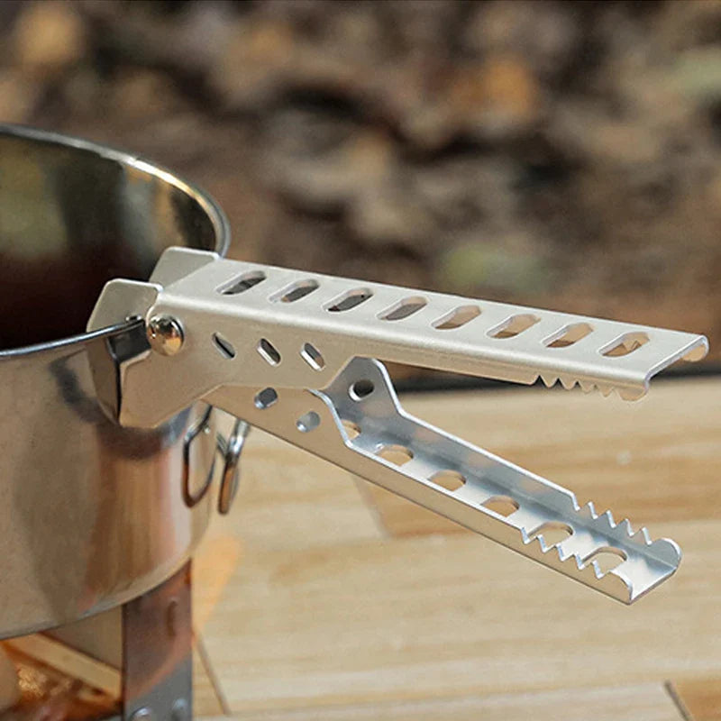 Carvallo Aluminium Gryt- och Pannhandtag | Anti-Hettaskydd | Lätt & Bärbar | 12,5 × 2,8 × 2,5 cm