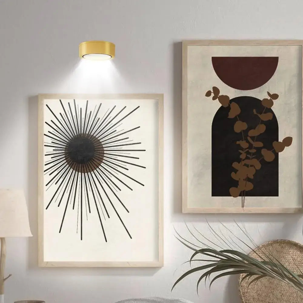 Royallure Magnetisk LED Konstbelysning – Snabbmonterad Fjärrljuslist, Galleri & Skrivbordsaccent