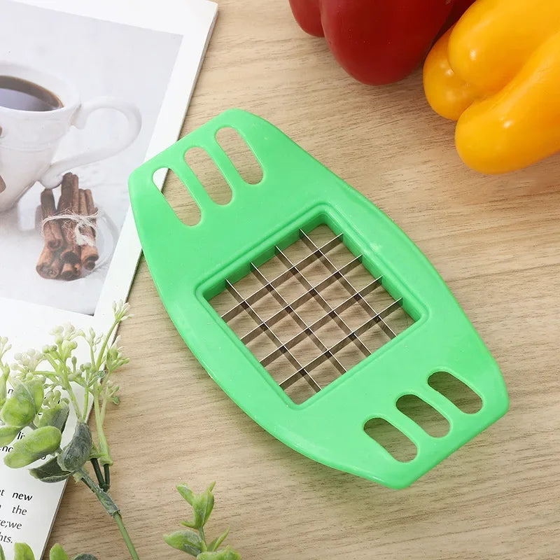 Carvallo Cutter Pro Pommes-skärverktyg för potatis & grönsaker | Kompakt köksassistent för jämna stavar