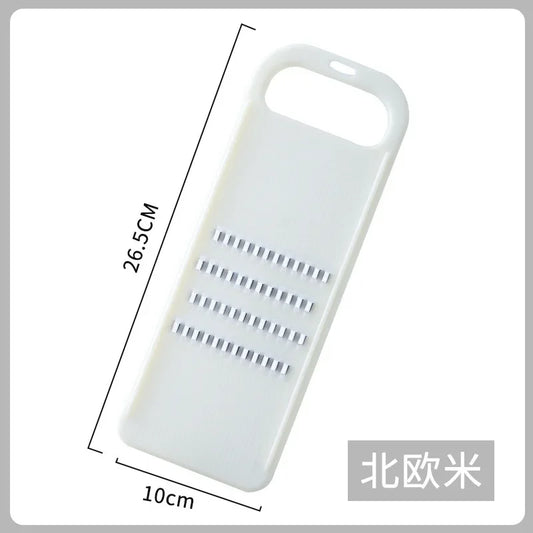 Carvallo GripRasp Pro Grönsakshackare Rostfritt stål med handtag | Manuell & skarp | För potatis, morötter, gurkor