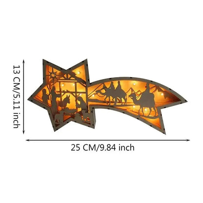 Carvallo - Elegant stjärnljus med invecklat laserskuret design