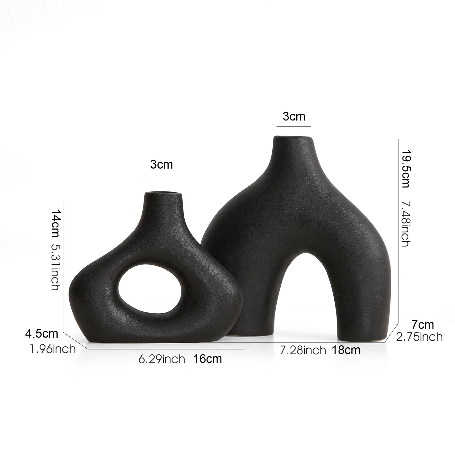 NestForm – Moderna Rent Linjer Rund Vas med Elegant Form