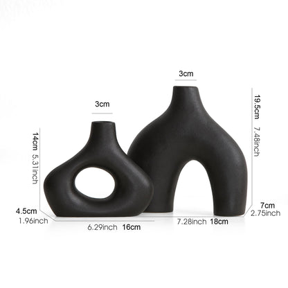 NestForm – Moderna Rent Linjer Rund Vas med Elegant Form