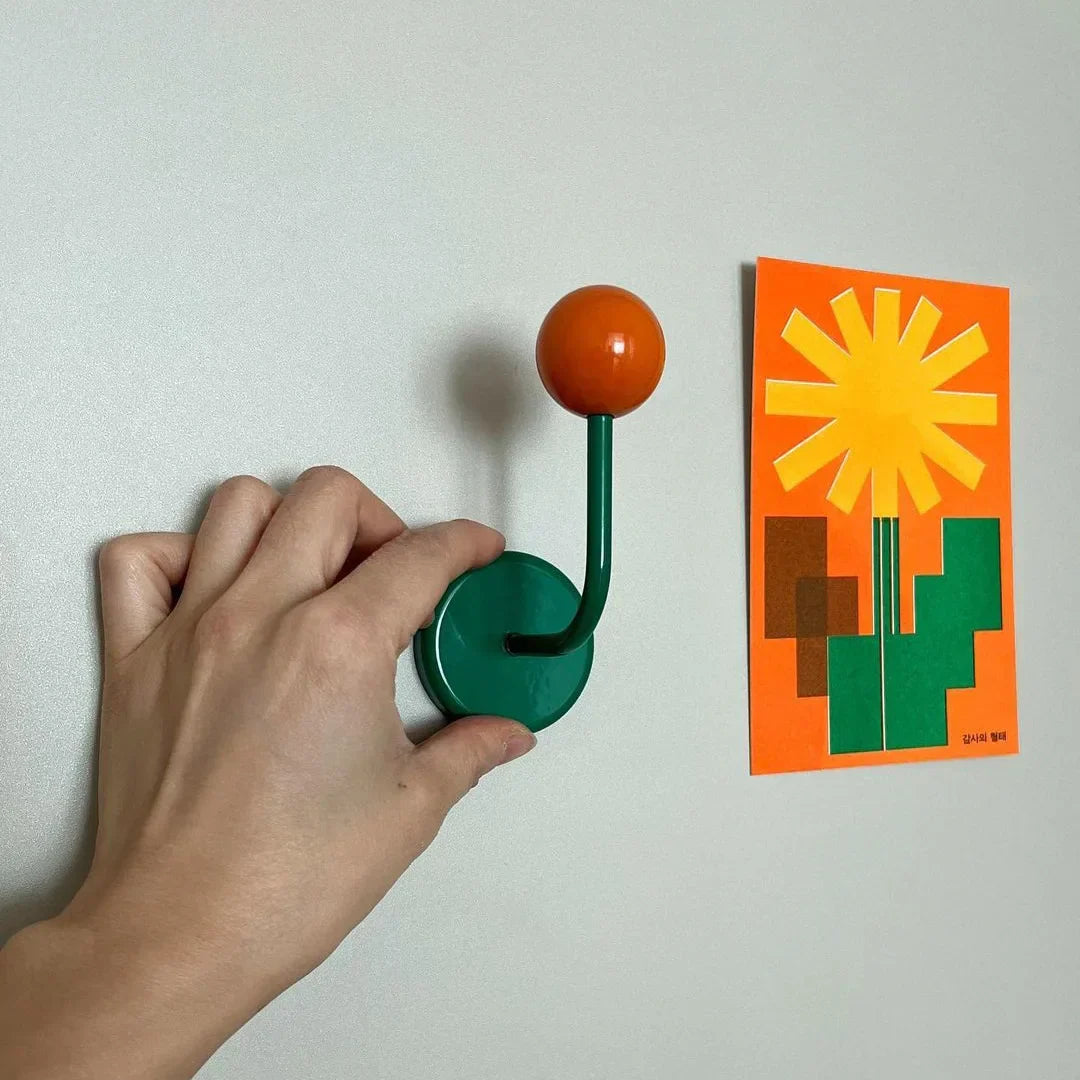 Magnetisk Retro Boll Väggkrok