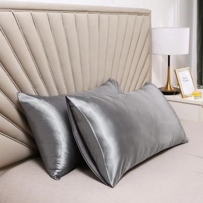 100% Mulberry Silk Pillowcase – Slät, Hypoallergenisk och Lyxig