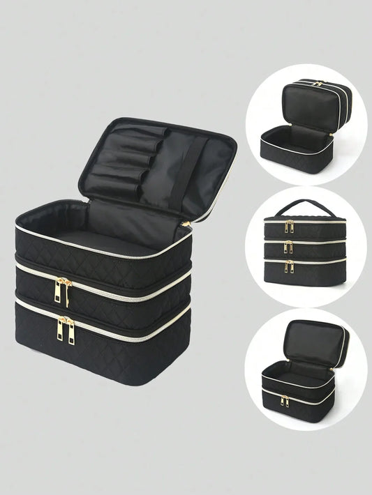 Carvallo LAVUÉ Paris | 3-lager & extra mycket förvaringsutrymme | Vattentålig & Bärbar | För resor & vardag