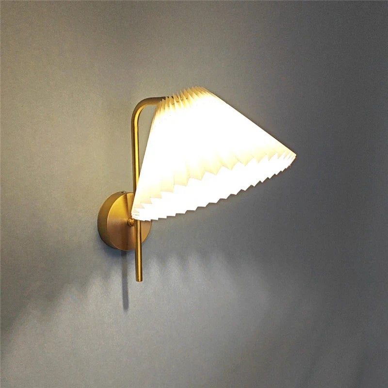 NordicLuxe - Guld Vägglampor Modern Sovrum Lampa för Läsning