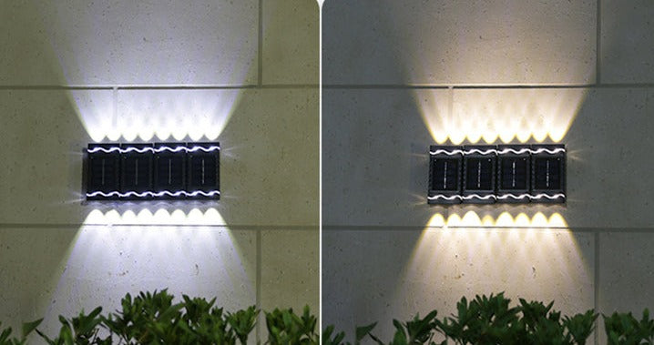 Carvallo SolaRay | Väderbeständig IP65 | LED med skymningssensor | För trädgård, terrass och uppfart