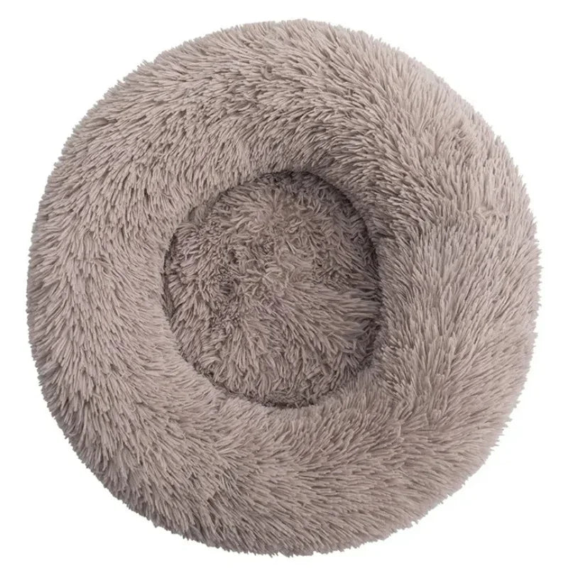 Super Soft Round Pet Bed – Plush, Cozy &amp; Comfortable for Cats &amp; Dogs