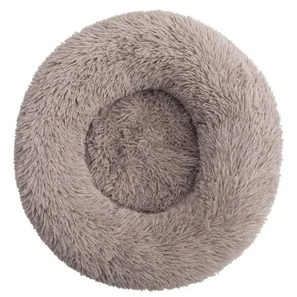 Super Soft Round Pet Bed – Plush, Cozy &amp; Comfortable for Cats &amp; Dogs