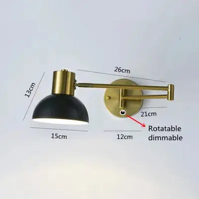 Carvallo - Dimbar LED Vägglampa för Modernt Kontor