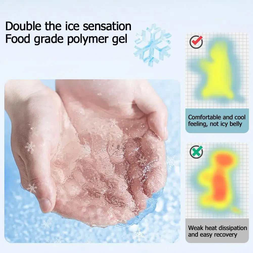 Carvallo Kylmatta för hundar & katter | Återanvändbar & Gelfylld | För sommaren & resor | PVC