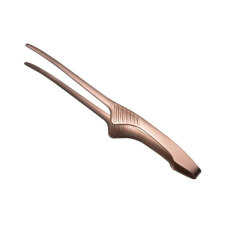 Carvallo Kökstänger | Halkfri rostfri tång med stativ | Värmemotståndskraftig & Hygienisk