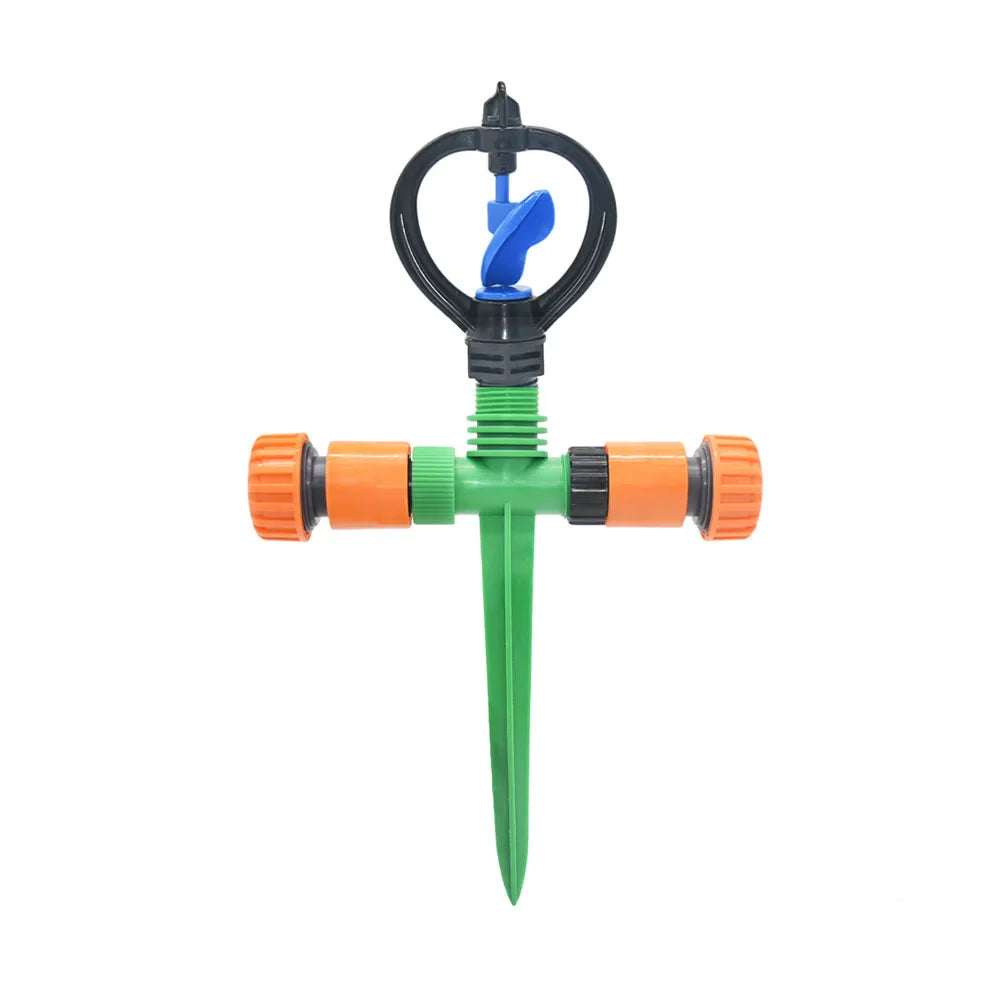 Carvallo Trädgårdssprinkler 360° vridbar | Automatisk bevattning | Vortex-dysor | 4–5 m räckvidd