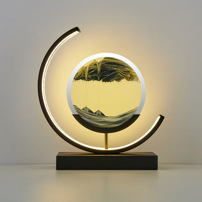 DuneGlow | Sandtimer Bordslampa
