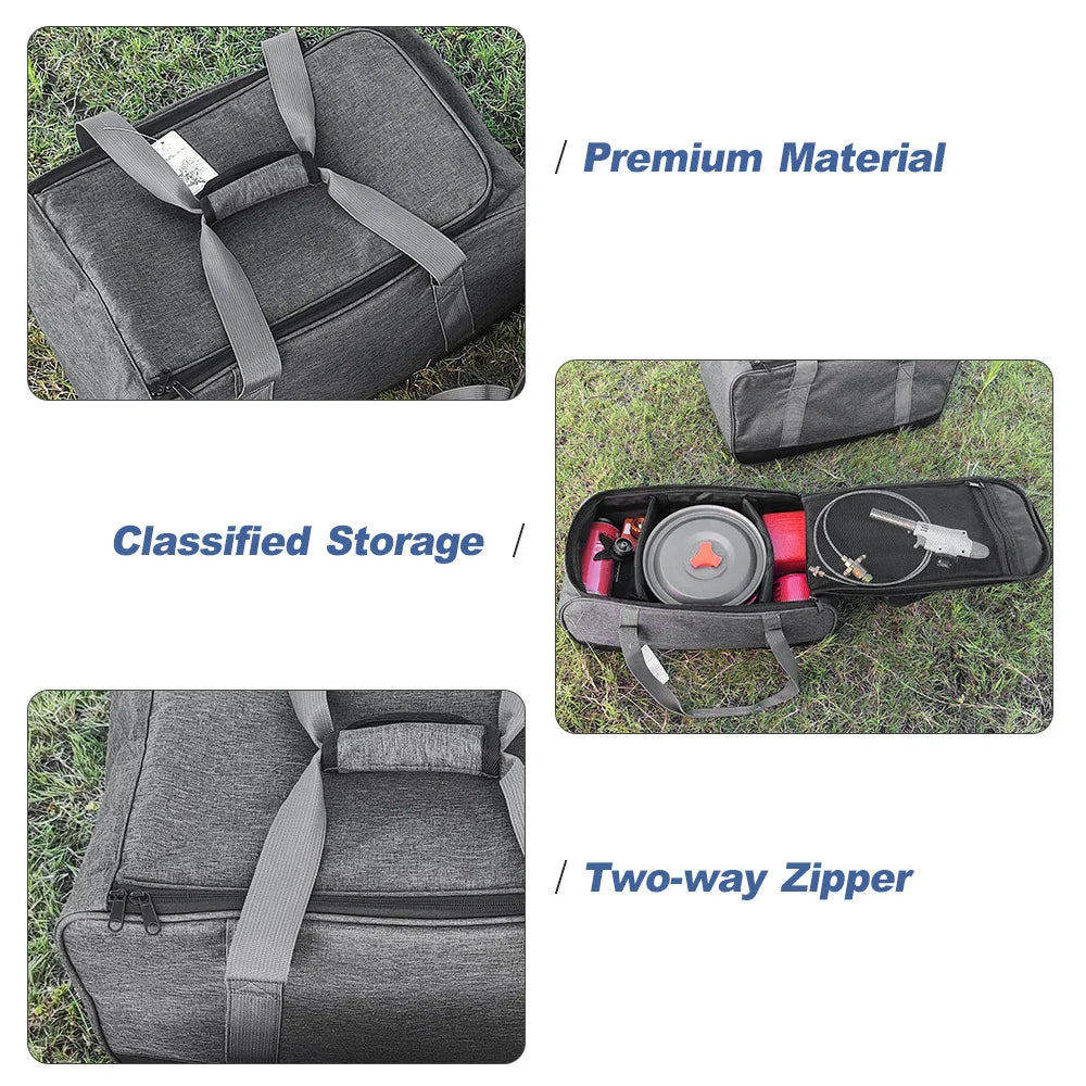 Carvallo Kök-organizer väska | 33 L volym | Justerbara fack | Robust & Vattentät