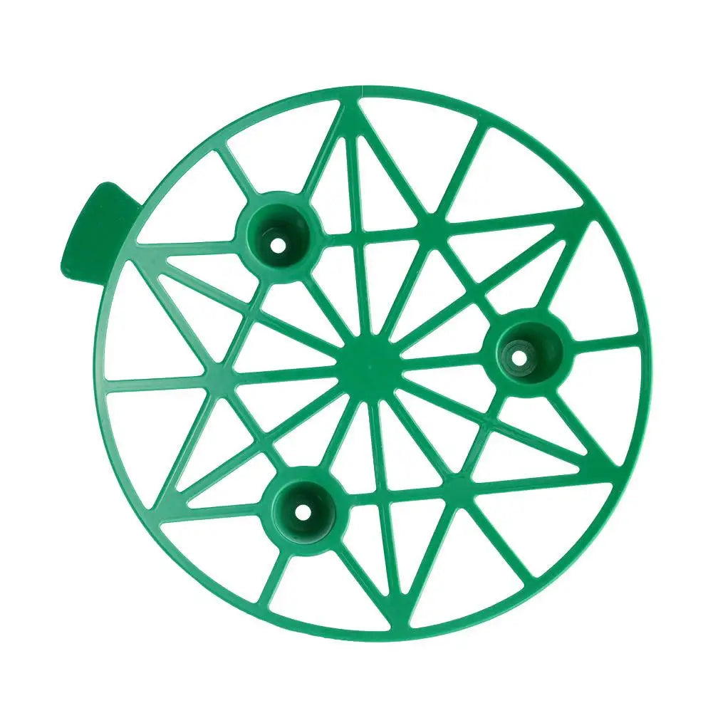 Carvallo | 10-pack vattenmelonhållare för trädgården | 19,5 × 3,5 × 2 cm | Robust PP-brickor mot markkontakt & förruttnelse