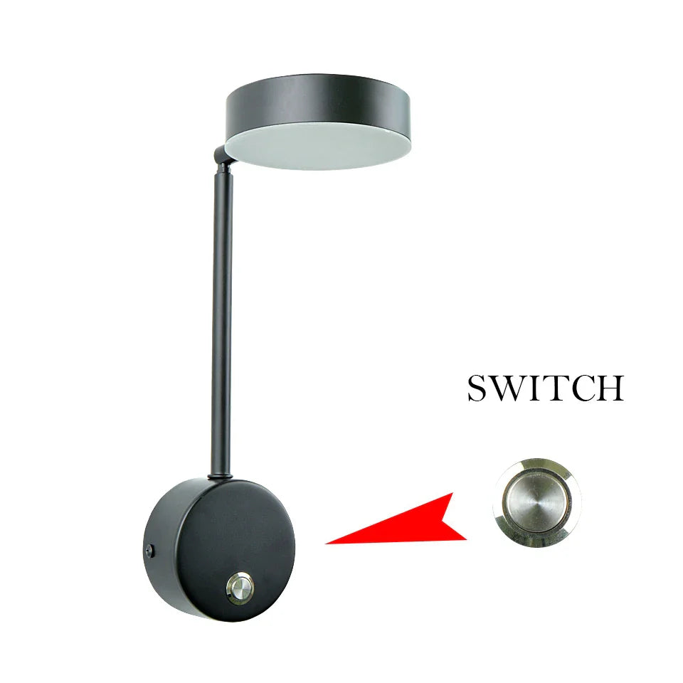 NordicGlow - Rotterbar LED Vägglampa för Vardagsrum och Sovrum