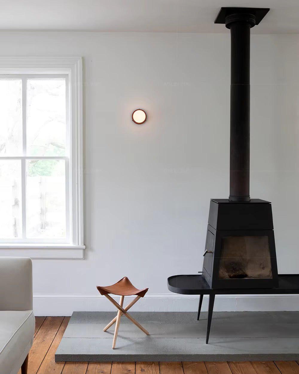 Royaleva Nordic LED Glasvägglampa – Minimalistisk Orb Sconce för Moderna Interiörer