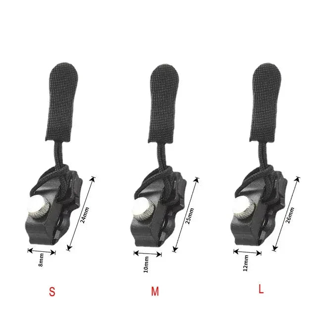 Dragkedje reparationskit 6-pack