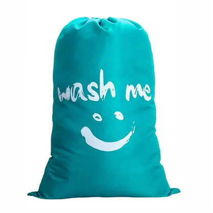 Carvallo tvättpåse | „Wash Me“-design | Stor &amp; rivtålig | För resor, studenter &amp; hemmet