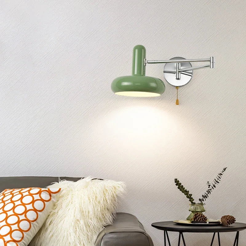 LichtSwing - Minimalistisk LED Vägglampa för Sovrum och Vardagsrum