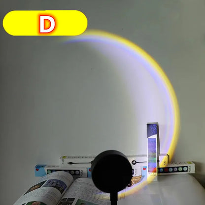 Färgglad LED-nattlampa - Ambient belysning för hemmet