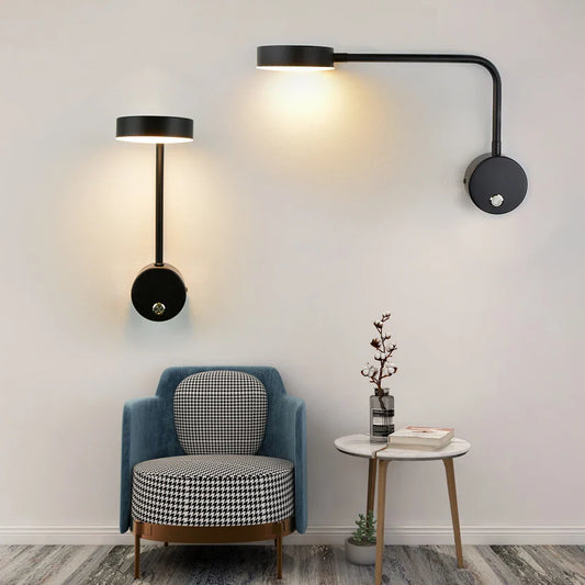 NordicGlow - Rotterbar LED Vägglampa för Vardagsrum och Sovrum