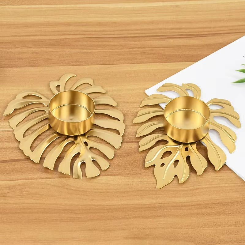 Carvallo | LeafHolder - Monstera-ljusstake