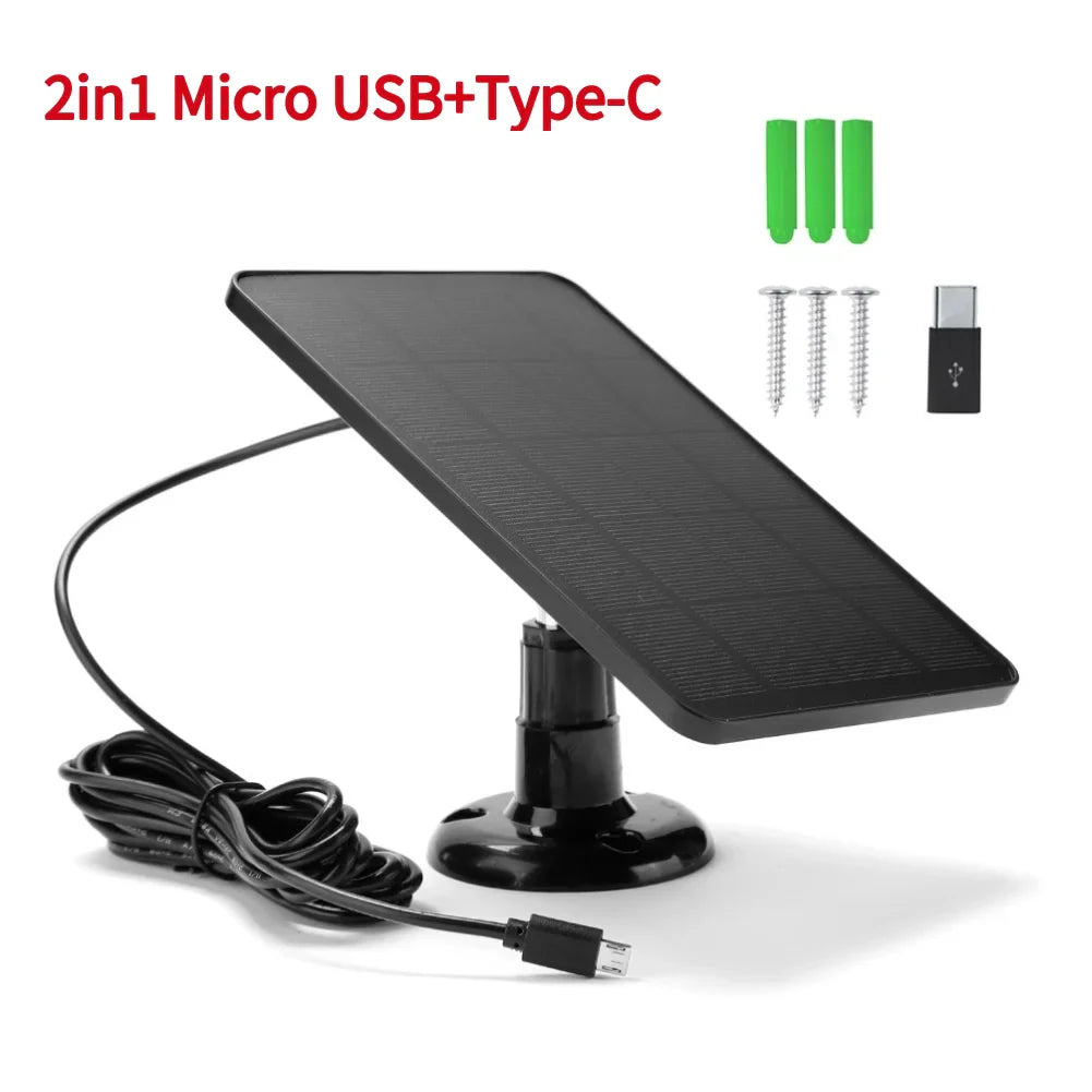 Carvallo Micro 10W Solpanel | Monokristallin | IPX6 Vattentät | Micro-USB | För kameror, belysning & små solarsystem
