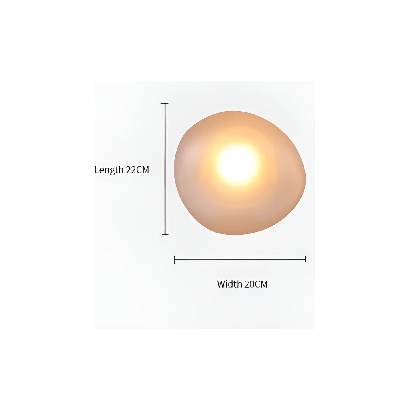 AuroraGlass Light - Nordisk glasfönster vägglampa