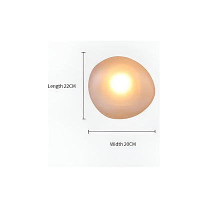 AuroraGlass Light - Nordisk glasfönster vägglampa