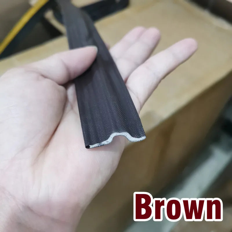 Carvallo SilentFlex | 6 m / 10 m / 20 m / 30 m / 40 m Självhäftande | Ljud- & värmeisolerande | För fönster & skjutdörrar | Vind- & insektsskydd