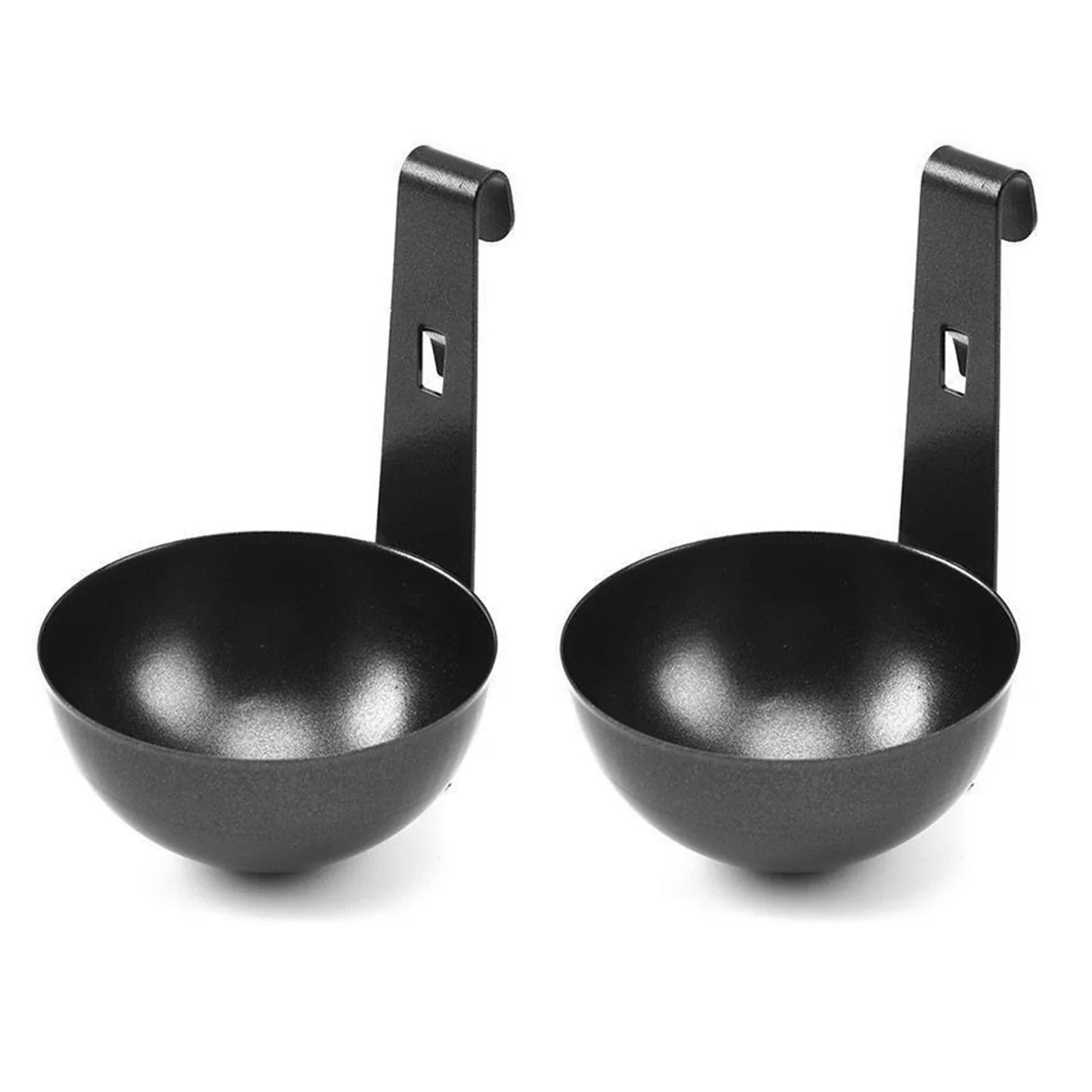 Carvallo Rostfritt Stål Äggpocherare | Non-stick & Praktisk | För Perfekt Kokta Pocherade Ägg