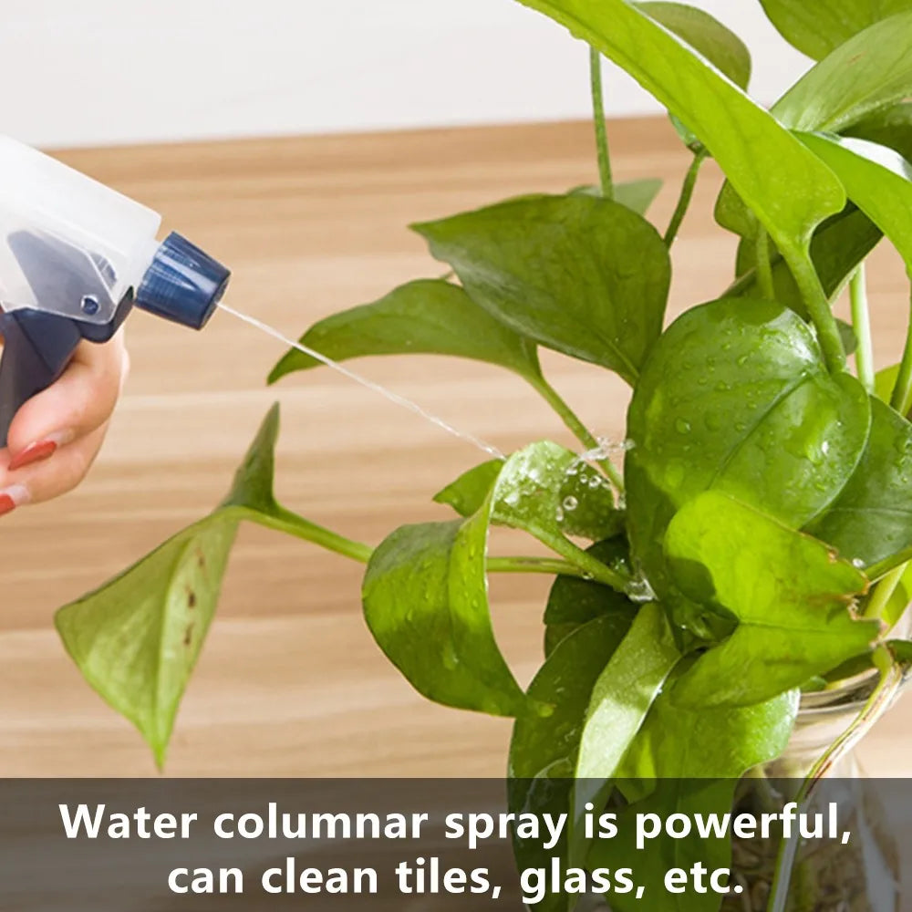 Justerbar sprayflaska med ergonomiskt handtag för enkel hantering och mångsidig användning