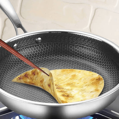 SearMaster Non-stick rostfritt stål panna – Perfekt bryning varje gång