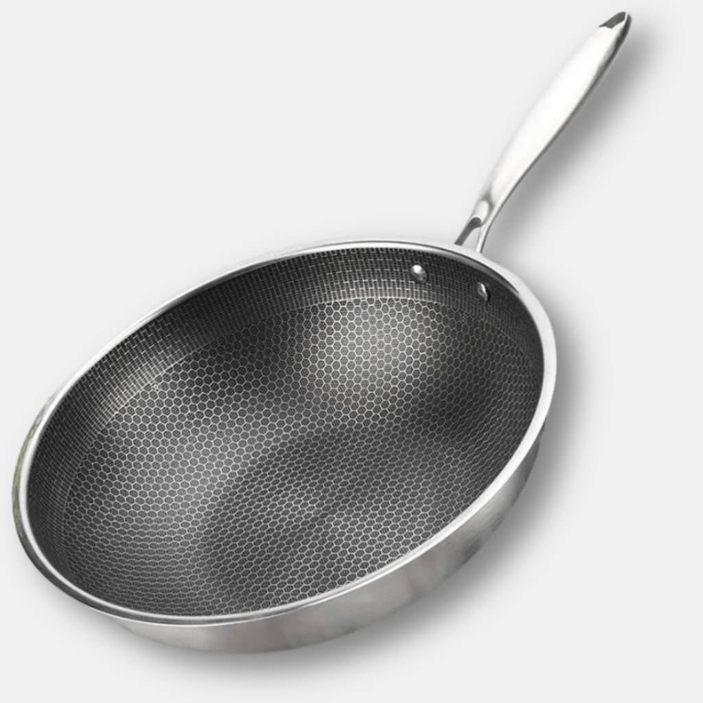 SearMaster Non-stick rostfritt stål panna – Perfekt bryning varje gång