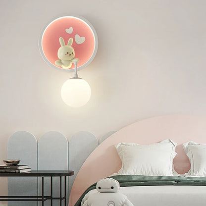 RomanticWall - Barnrum Vägglampa med Djurmotiv