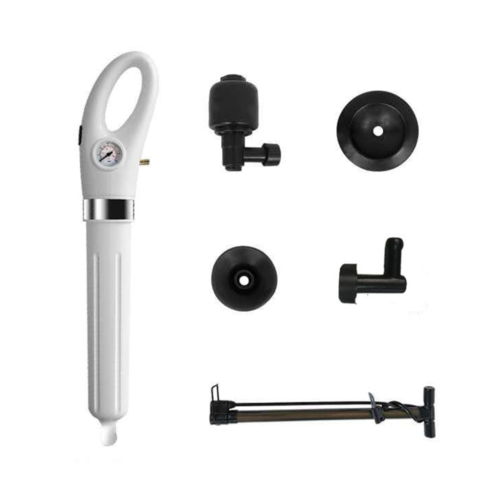 Carvallo Avloppsrensare PowerJet | Utan Kemikalier | Med 4 Munstycken | Flexibelt Handtag