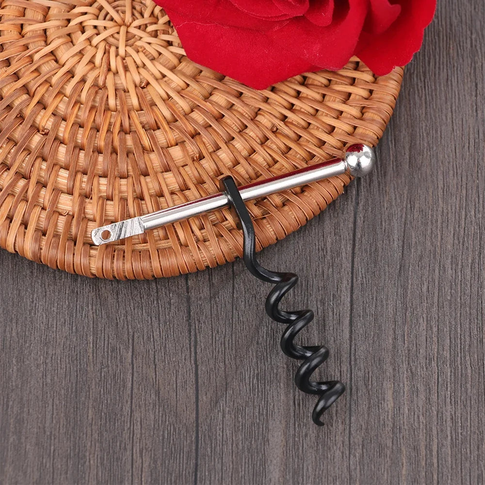 Carvallo Mini Korkskruv med nyckelring | Rostfri flasköppnare för vin & utomhus | Ultralätt & multifunktionell för camping & resor