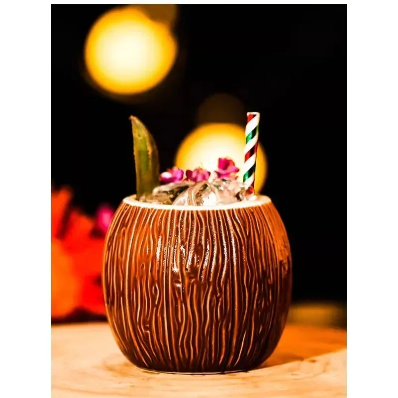 Tropisk Tiki Mug - Lekfull och Exotisk Drickupplevelse