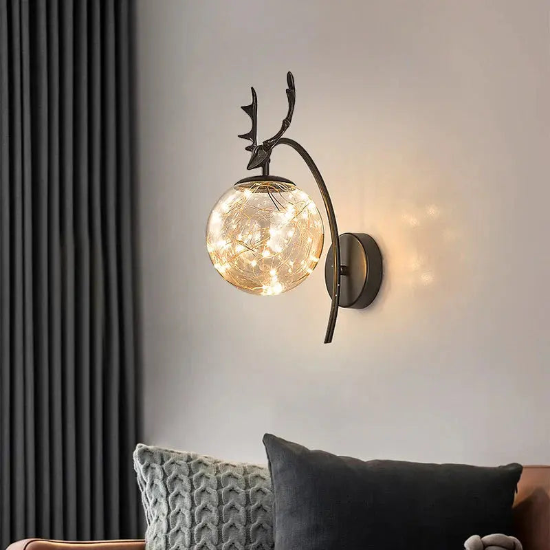 ÉclatVerre - Vägglampa LED i Färgat Glas