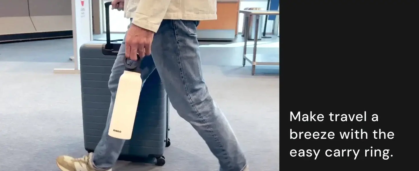 Royallure Magnetisk Vattenflaska – Isolerad, Telefonhållande, Läckagefri Design