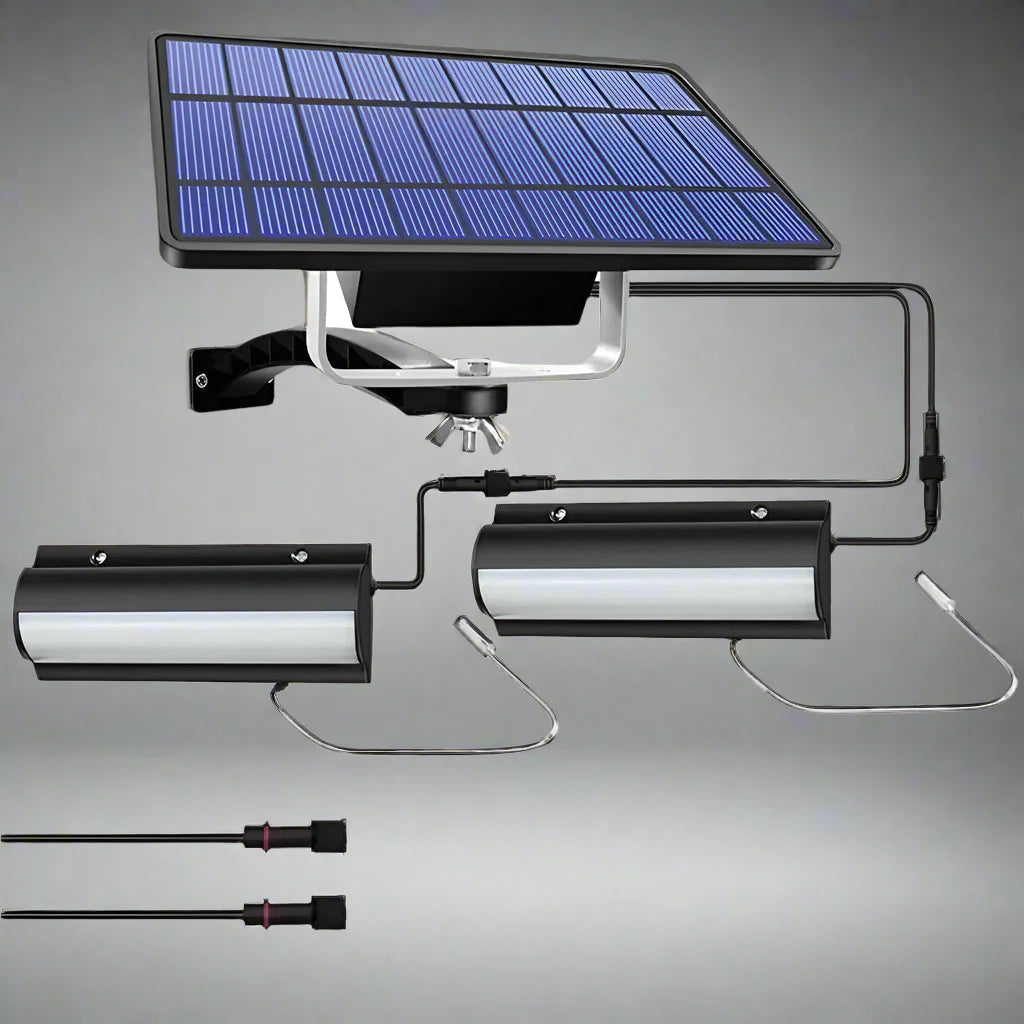 Royelux Solarskjul Pendelampa - Hållbar LED-lampa med dragkabelfrämjande