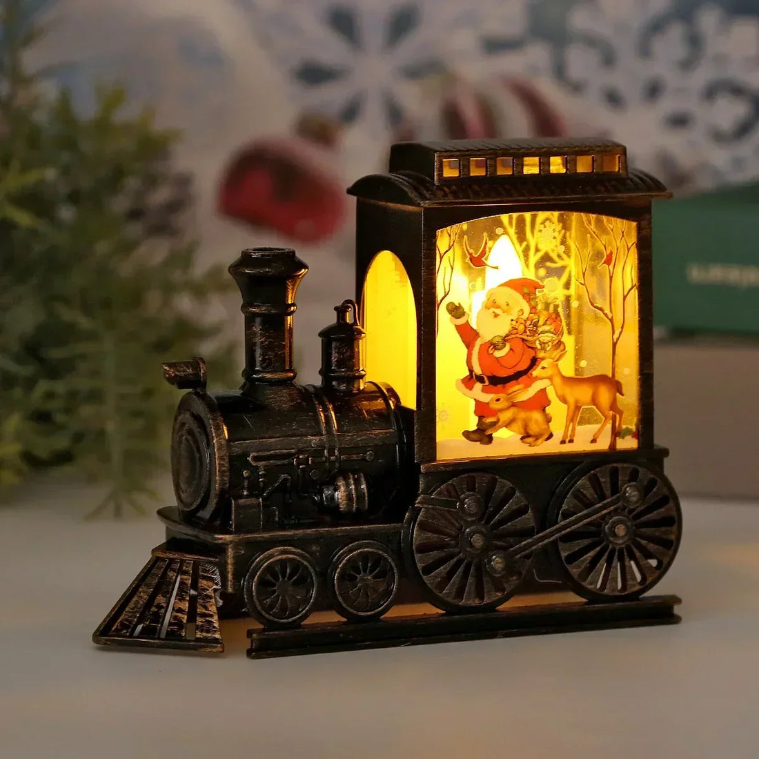 LanterneVintage - Retro Nattlampa för Fester och Jul