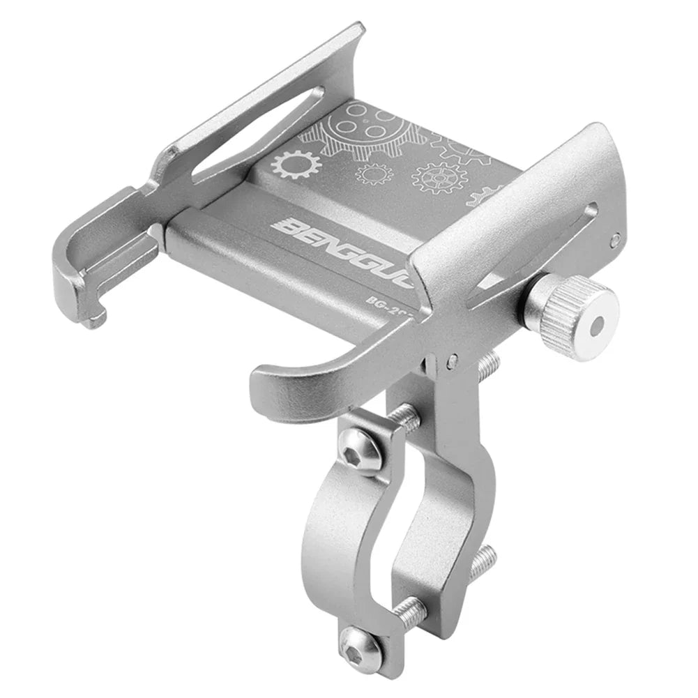 Carvallo Handyhållare RideGrip 360 Pro | 360° vridbar | Aluminiumlegering | Stötsäker & Säkert | För Carvallo, motorcykel & E-scooter