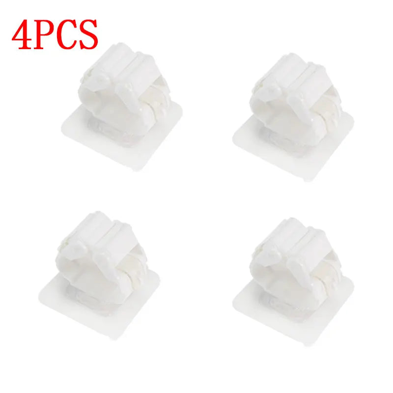 Carvallo FixoGrip | Självhäftande & Vattentät | Väggmontering utan borrning | 4-pack