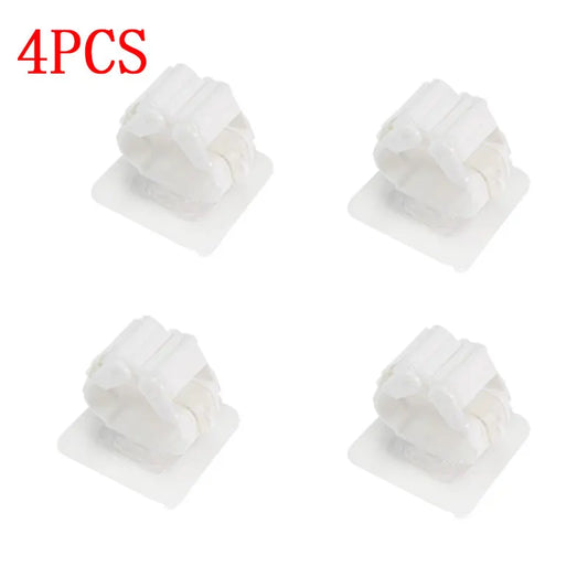 Carvallo FixoGrip | Självhäftande & Vattentät | Väggmontering utan borrning | 4-pack